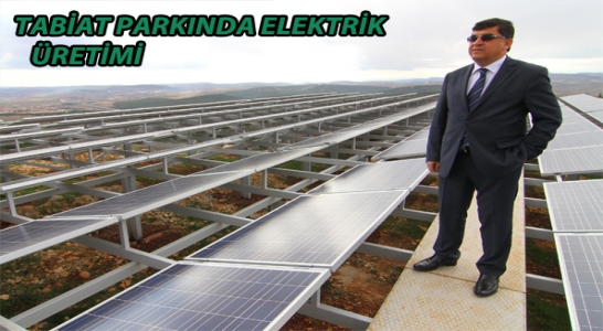 Tabiat Parkında Elektrik Üretimi