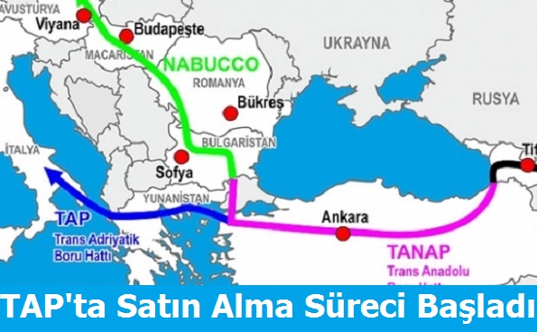 TAP için Satın Alma Süreci Başladı