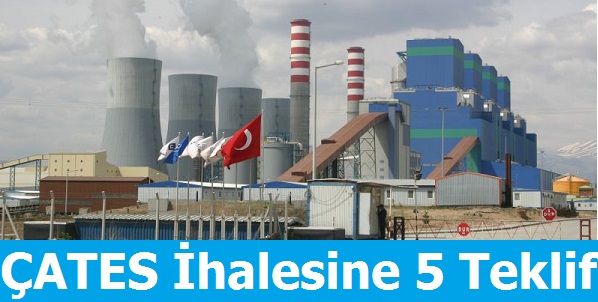 ÇATES ihalesine 5 Teklif