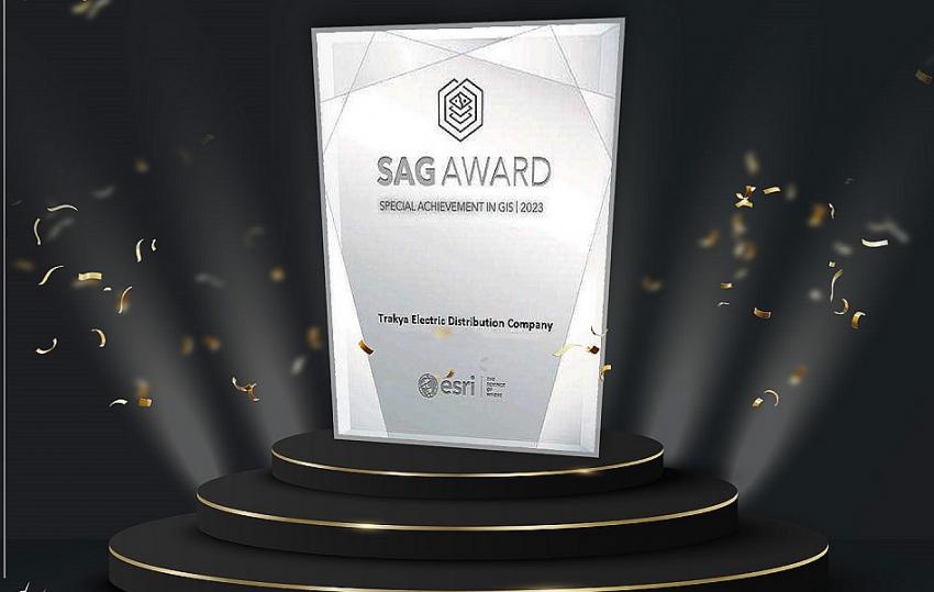 TREDAŞ’ın Coğrafi Bilgi Sistemi’ne ABD’den Özel Başarı Ödülü