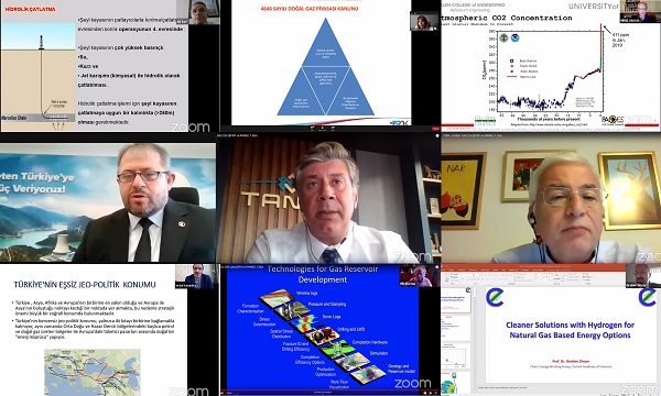 TÜBA-Doğal Gaz Webinarı Gerçekleştirildi