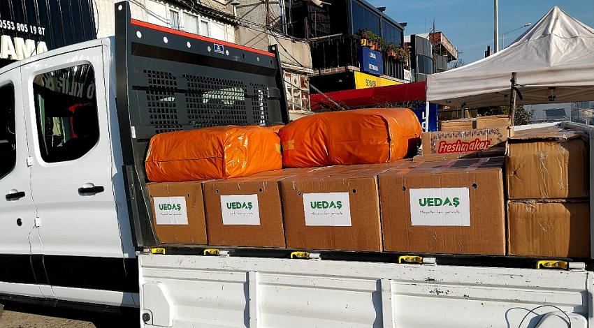 UEDAŞ Afet Bölgesinde