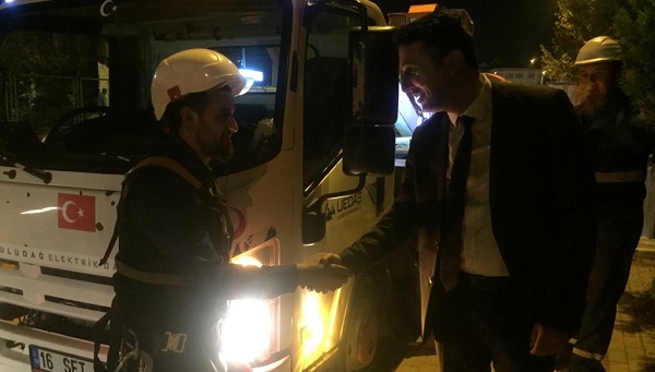 UEDAŞ Enerjinin Kahramanlarını Sahada Ziyaret Etti