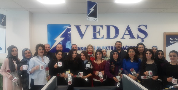 VEDAŞ ve VEPSAŞ'ta Kadınlar Günü Etkinliği