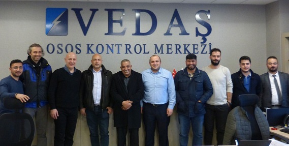 Iraklı Akademisyenlerden VEDAŞ'ın OSOS Merkezine Ziyaret