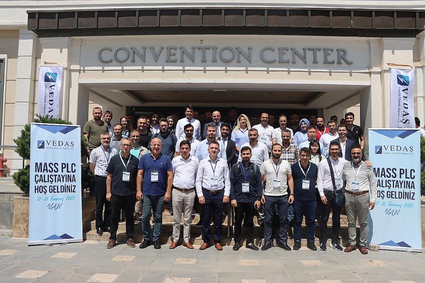 MASS PLC Çalıştayı VEDAŞ'ın Ev Sahipliğinde Gerçekleşti