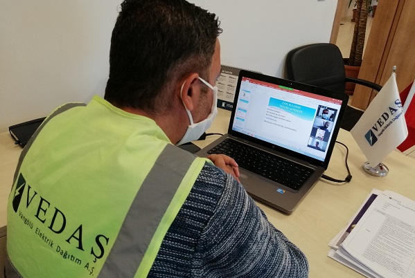 VEDAŞ'ta Online iSG Eğitimi