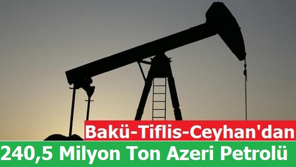 BTC'den 240,5 Milyon Ton Azeri Petrolü Taşındı