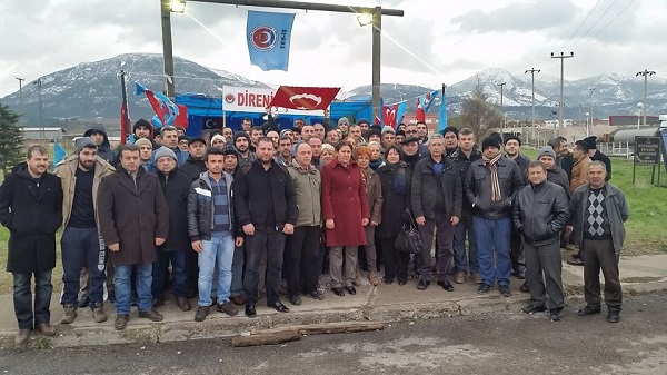 Soma B Termik Santrali işçilerinin Direnişleri Devam Ediyor