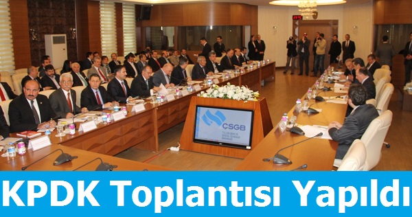 KPDK Toplantısı Yapıldı