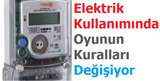 Elektrik Kullanımında Oyunun Kuralları Değişiyor