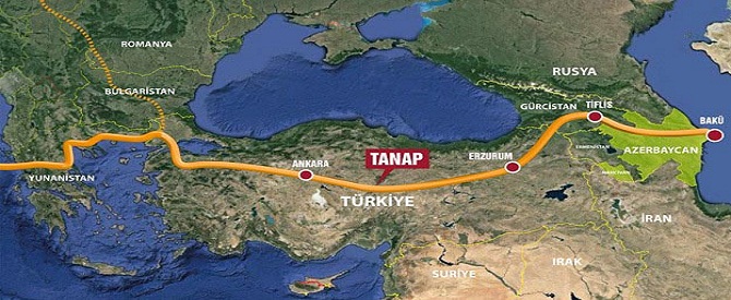 Enerji Devleri TANAP için imzaları Attı