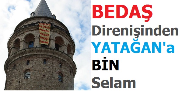 BEDAŞ işçilerinden Yatağan Direnişine Destek Eylemi