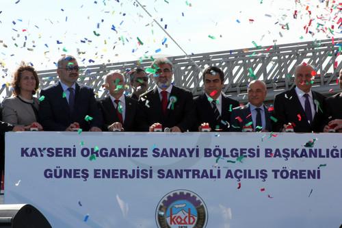 Türkiye'nin En Büyük GES'i Kayseri'de Hizmete Girdi