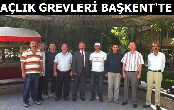 Açlık Grevleri Başkent'te