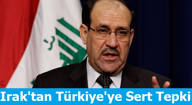 Irak'tan Türkiye'ye Sert Tepki