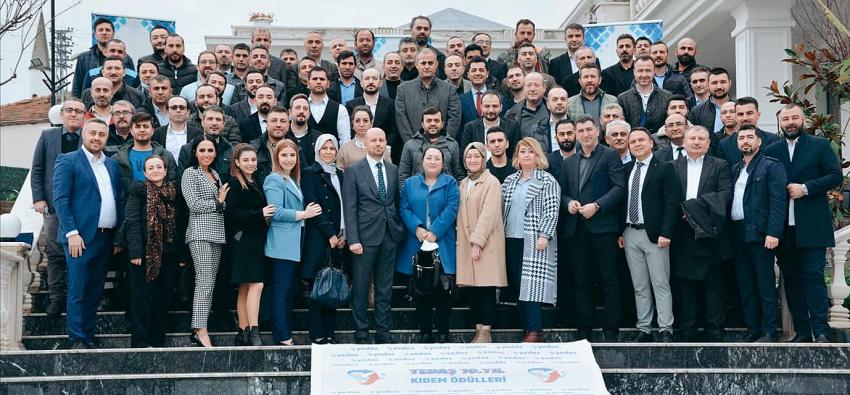 YEDAŞ 10 Yılını Dolduran Çalışanlarını Ödüllendirdi