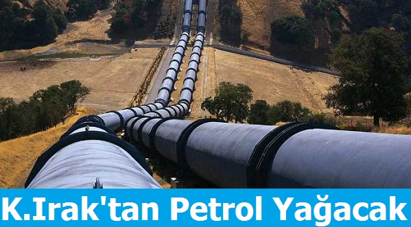 Kuzey Irak ile Türkiye Arasındaki Boru Hattı Tamamlandı