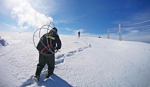 ADM EDAŞ Ekiplerinin Egeâ€™nin Zirvesinde Enerji Mücadelesi