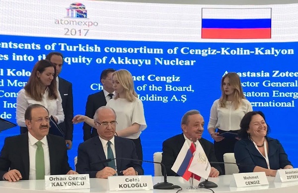 Türk Konsorsiyum Akkuyu Nükleer A.Ş.'ye Ortak Oldu