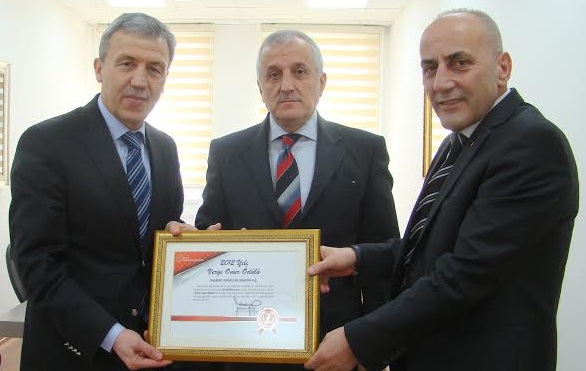 Başkentgazâ€™a Vergi Onur Ödülü