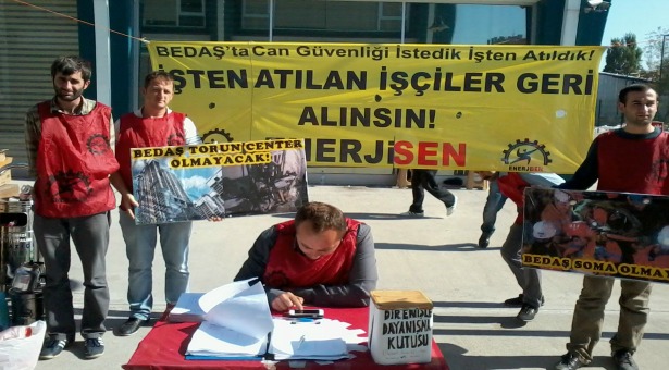 BEDAŞ Özel Güvenlikleri Enerji işçilerine Saldırdı