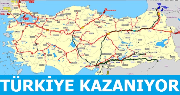 Petrol ve Gaz Akıyor Türkiye Kazanıyor