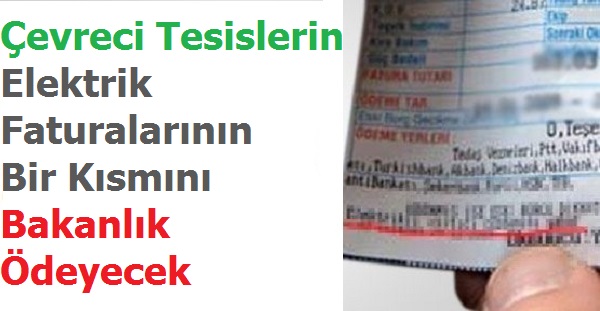 Elektrik Faturalarının Bir Kısmını Bakanlık Ödeyecek