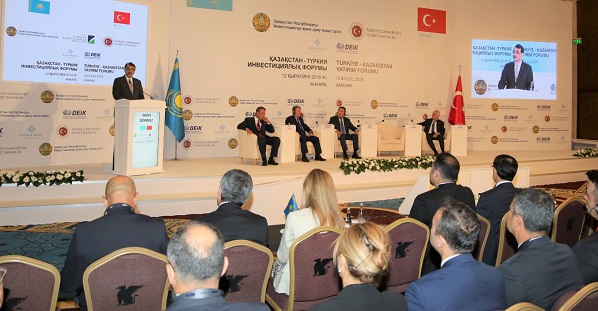 Bakan Dönmez Türkiye-Kazakistan Yatırım Forumu'na Katıldı
