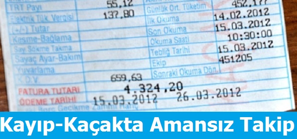 Kayıp-Kaçakta Amansız Takip