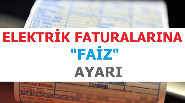Elektrik Faturalarına 