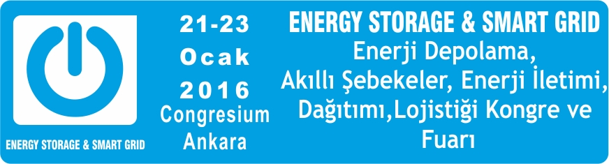 Enerji Depolama ve Akıllı Şebekeler Fuarı ilk Kez Türkiyeâ€™de
