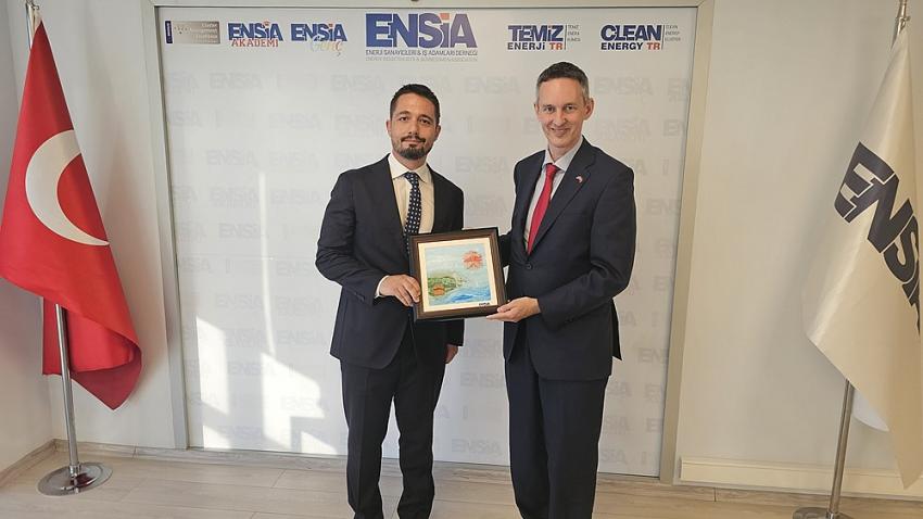İngiltere Heyetinden ENSİA’ya Ziyaret