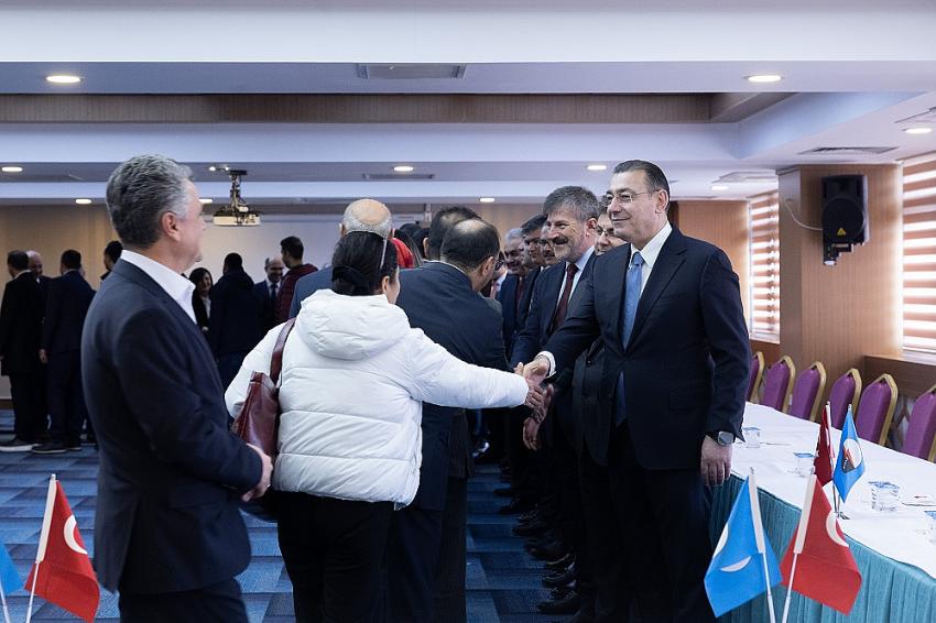 EÜAŞ’ta Geleneksel Bayramlaşma Töreni Yoğun Katılımla Gerçekleştirildi