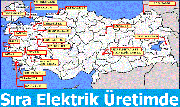 Sıra Elektrik Üretiminin Özelleştirilmesinde