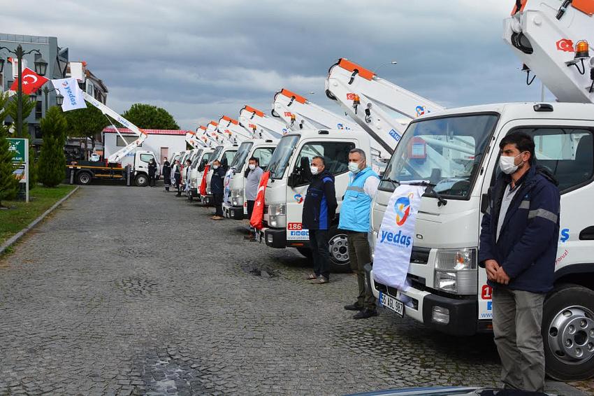 YEDAŞ Araç Filosunu Güçlendirdi