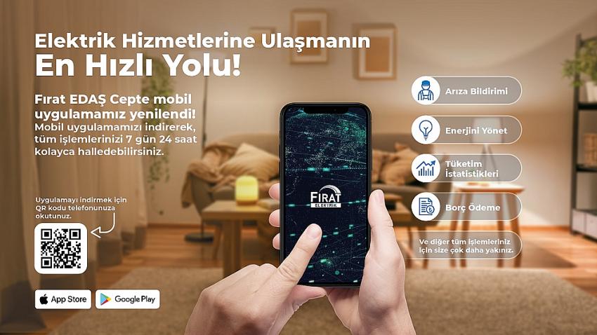 Fırat EDAŞ Cepte Uygulaması Yenilendi
