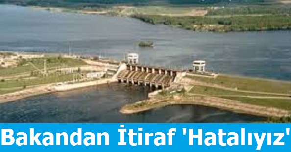 Bakandan itiraf Hatalıyız