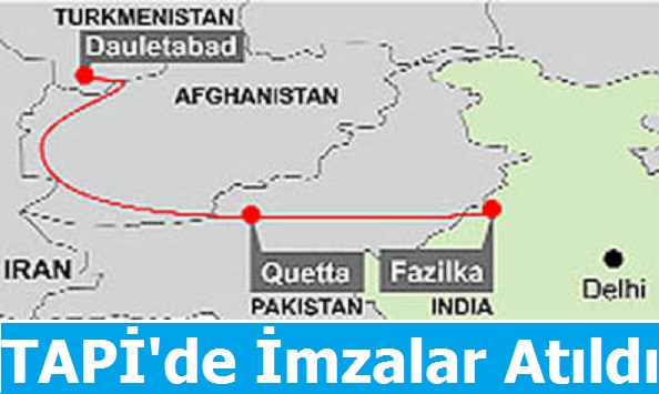 TAPi'de imzalar Atıldı