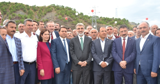 Kızılırmak HES Elektrik Üretmeye Başladı