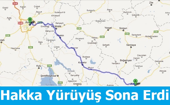 Hakka Yürüyüş Sona Erdi