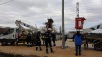 UEDAŞ Ekipleri Kesintisiz Enerji İçin Kar Nöbetinde
