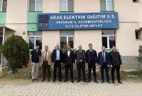 Aras EDAŞ Üst Yönetimi Erzurum'da Ekiplerle Buluştu