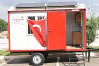 Arıcılara Güneş Enerjili Karavan Desteği