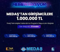 MEDAŞ'tan Girişimcilere 1 Milyon Lira Destek
