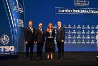 Uludağ Elektrik'e Sektör Lideri Ödülü