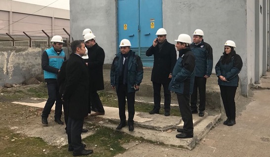 Tedaş Genel Müdürü Leventoğlu YEDAŞ'ta incelemelerde Bulundu