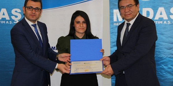 MEDAŞ'ın Mühendis Eğitim Programında Sertifikalar Verildi