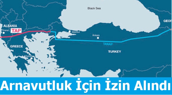 TAP'ın Arnavutluk Bölümünün Yapımı için izin Alındı