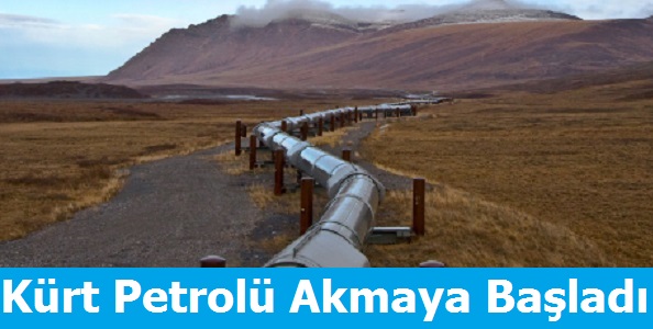 Kürt Petrolü Akmaya Başladı